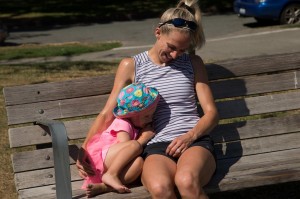 greenlake park bench