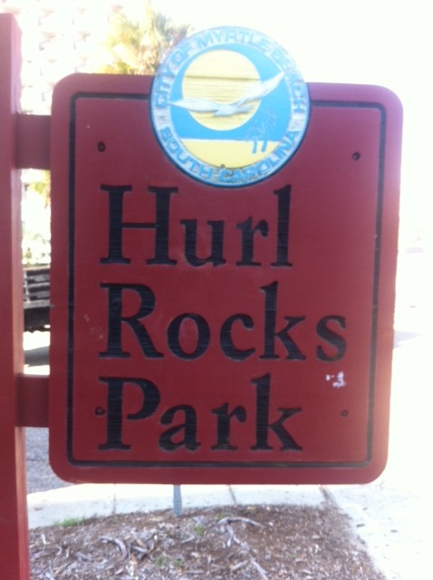 hurl rocks park, myrtle beach