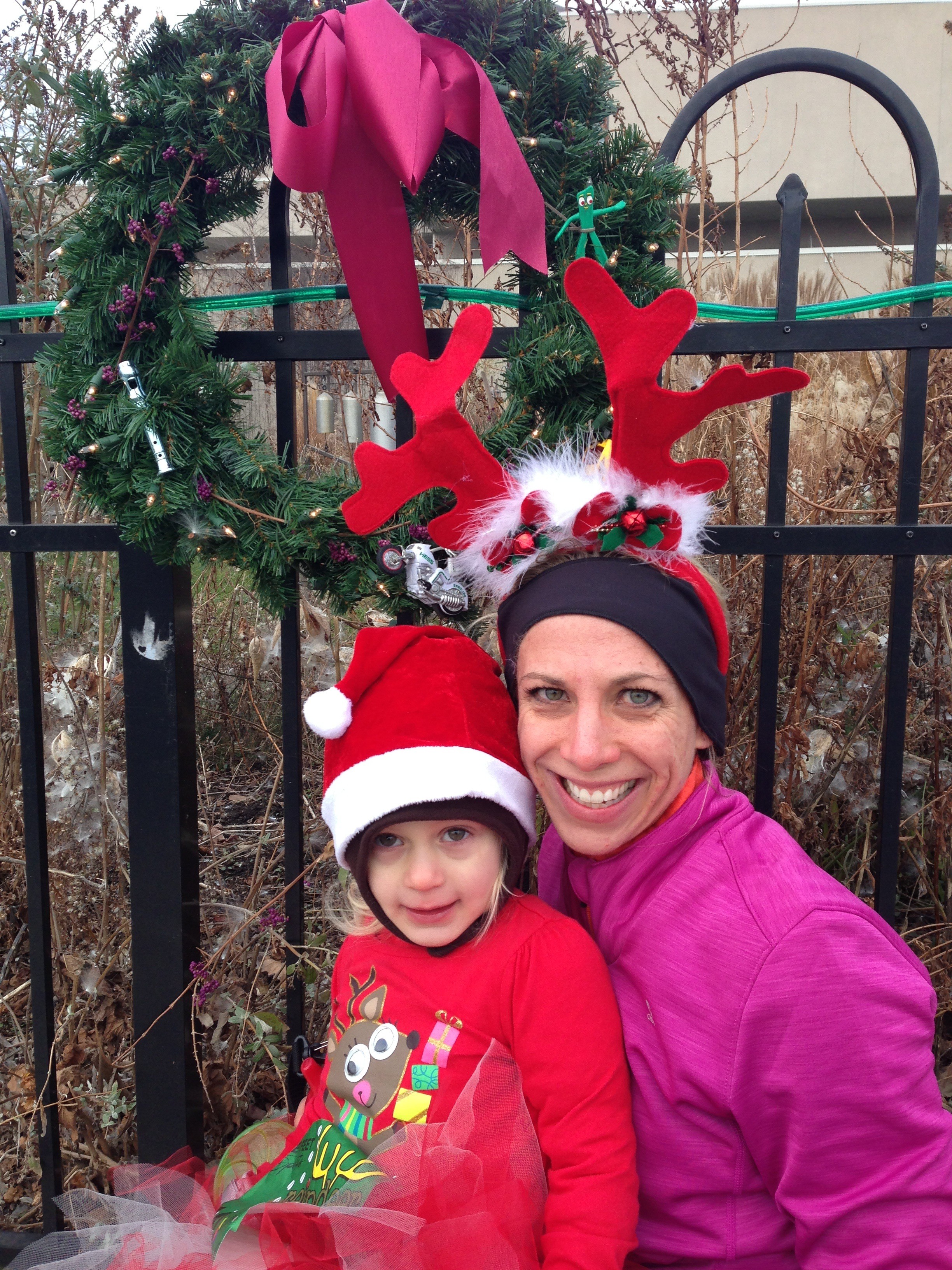 Currie and Jen Reindeer Run 5k